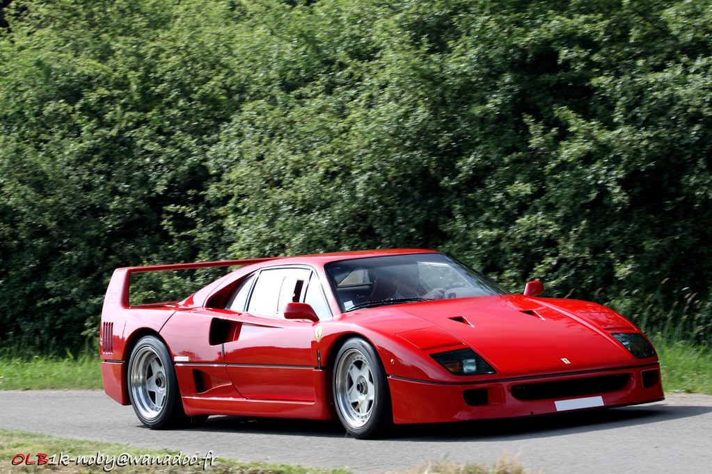 Ferrari F40 autoposter kopen